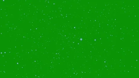 Stars shine effect on green screen backg... | Stock Video | Pond5