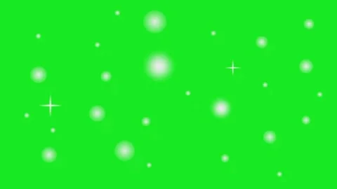 Stars shine effect on green screen background 動画素材 345835196
