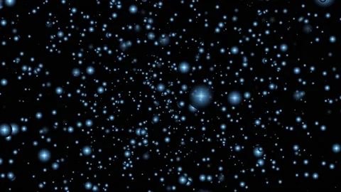 Stars, shine, space, black, HD wallpaper