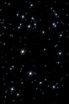 Stars space background Stock-Illustration