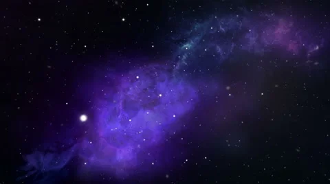 Stars Space Fly Through Nebula - 4K 動画素材 42356441