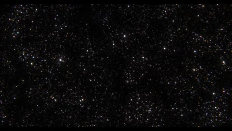 Stars Space Glowing WEB Stock Footage 206327617