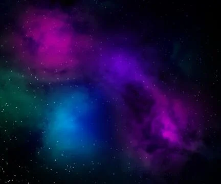 Stars space violet image Stock Illustration