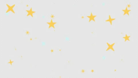 Stars sparkles falling effect video overlay Stock Footage 333107497