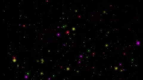 Stars-sparkles-particles-glitter Stock Footage 295759286