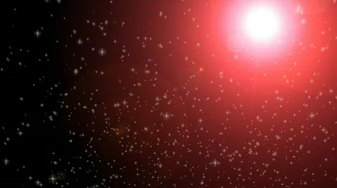 Stars to the sun LOOP Stock Footage 580351