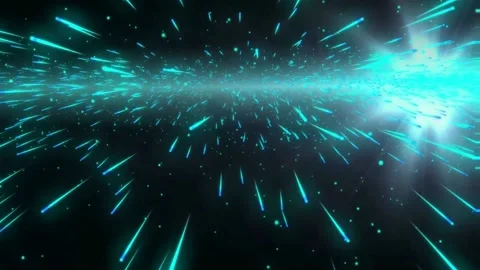 Stars though space motion graphics with night background Stock Footage 132413233