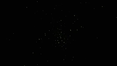 Stars through space motion graphics with night background Stock Footage 133482776