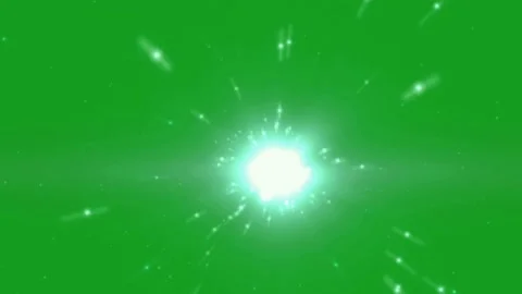 Stars through space motion graphics with green screen background Stock Footage 135554521