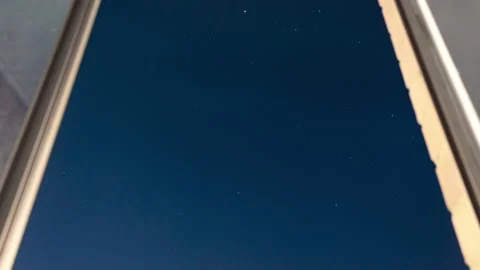 Stars through window Video stock 150001550