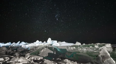 Stars time lapse Video stock 46973338