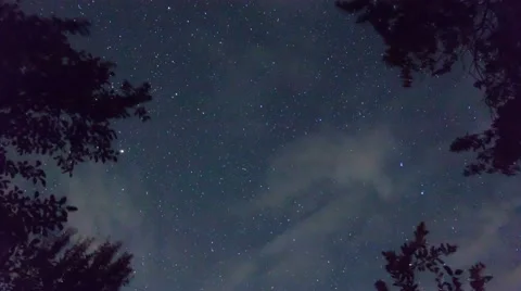 Stars Time Lapse Stock Footage 64766316