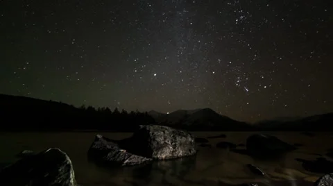 Stars timelapse Vídeo Stock 31752447