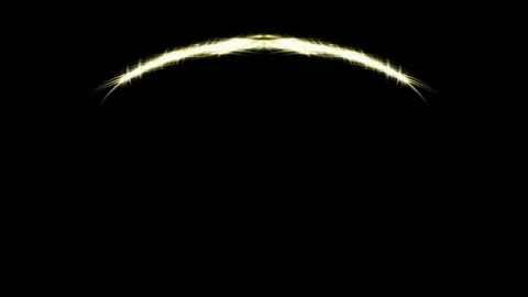 Stars track creates the frame of a black screen Stock Footage 85055950