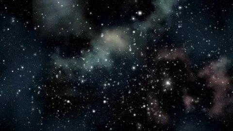 Stars Twinkling in The Galaxy 4K Loop Stock Footage 287692299