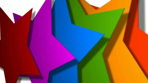 Stars twisted Stock Footage 12325912