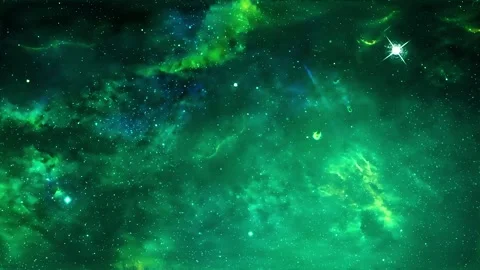 Stars of universe nebula deep space motion background Vídeo Stock 340410639