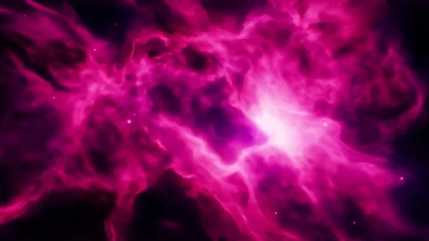 Stars of universe nebula deep space motion background Stock Footage 340441250