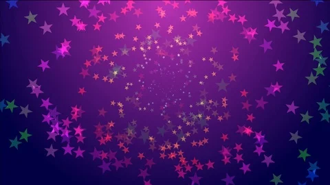Stars walking around Stock Footage 88241182