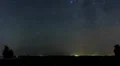 Starsky over the road. Slider shot, Time-lapse HD Footage
