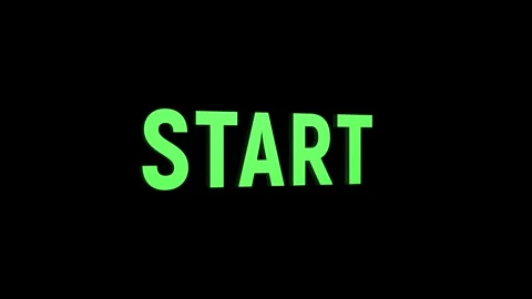 Start 3d text animation with horizontally word rotating effect. streaming a.. Stock Footage 313794246