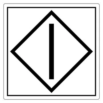 Start (of Action) Symbol Sign, Vector Illustration, Isolate On White Backgrou Stock Illustration