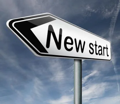 Start again Illustrazione stock