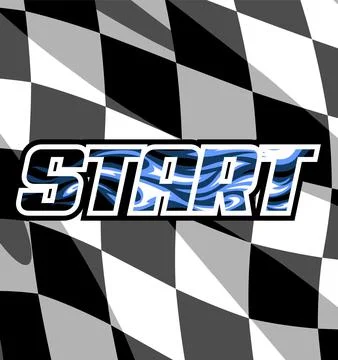 Start and fire in it Stock Illustration