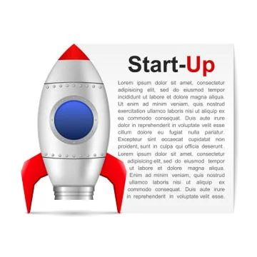 Start-Up Banner Stock Illustration