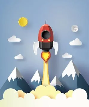 Start up business concept. Stock Illustration