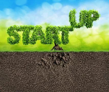 Start up business Stock Illustration