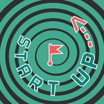 Start up business Stock Illustration