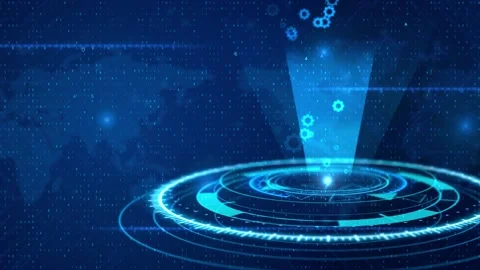 Start up Business Process Launch mechanism concept Background. Stock Footage 177326904