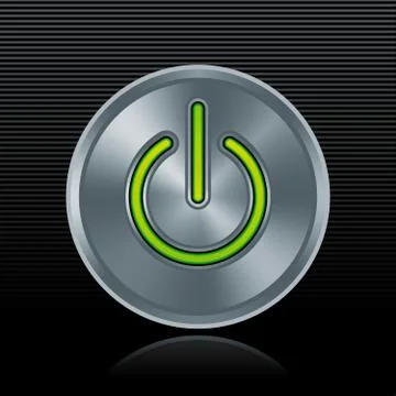 Start button Stock Illustration