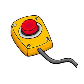 Start button Stock Illustration