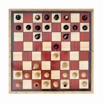 Start chess game Stock Photos