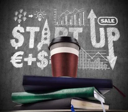Start up concept Foto stock