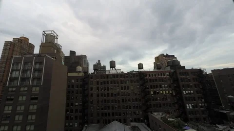 Start of the day in Chelsea Stock Footage 82575183