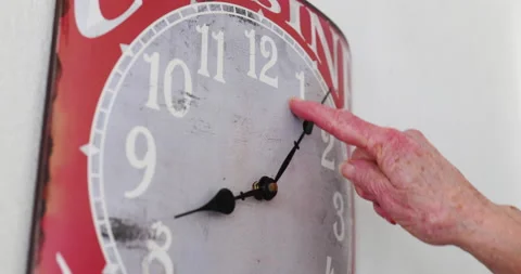 Start of daylight saving time Stock Footage 237619550