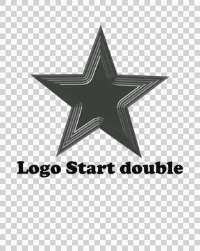 Start double Stock Illustration