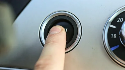 Start engine button Stock Footage 220132958