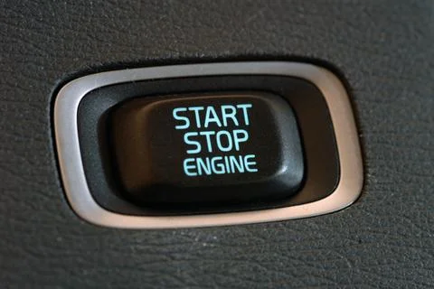 Start engine button Фото