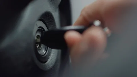 Start the engine. Stock Footage 100546393