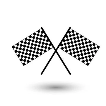 Start flag, checkered flag Stock Illustration