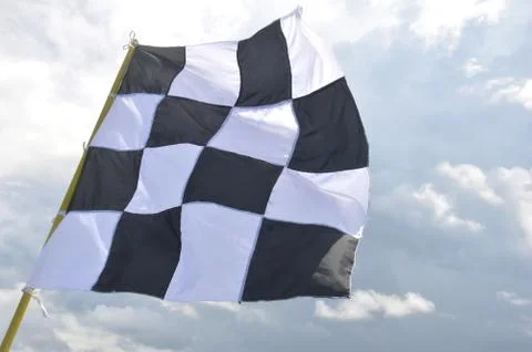 Start flag Stockfoto's