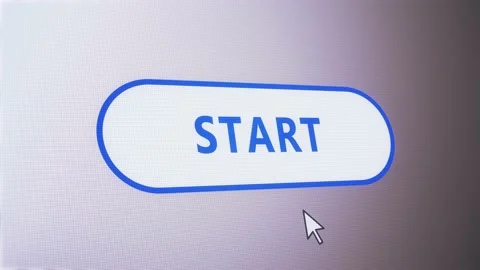 Start icon button text click mouse label tag animation 動画素材 146688666