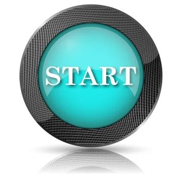 Start icon Stock Illustration