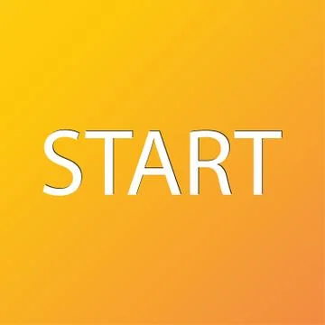 Start icon symbol Flat modern web design with long shadow and space for your tex Stock Illustration