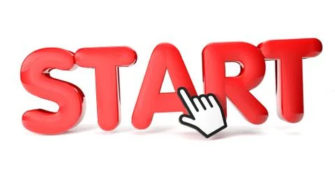 Start Illustrazione stock