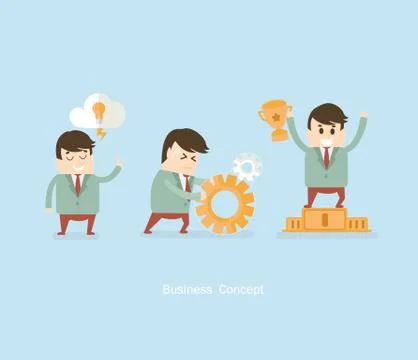 Start up infographic. Illustrazione stock